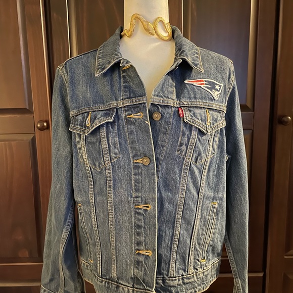 Levi's Jackets & Blazers - Levi’s NFL Football Patriots Jean Jacket